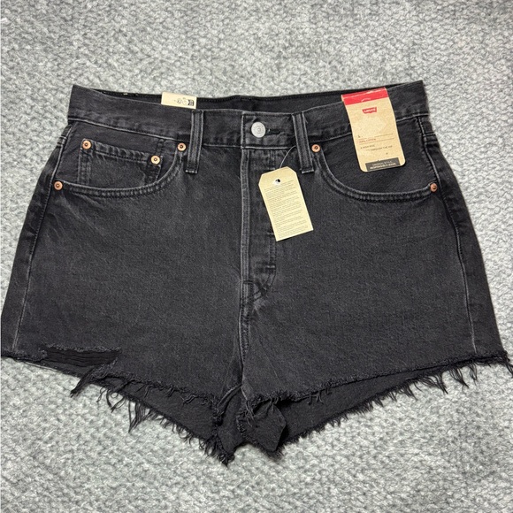 Levi's Pants - NWT Levi’s 501 Original Fit High-Rise Women’s Jeans Shorts - Black Size 30